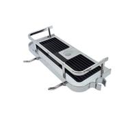 MYBO TV - EASY CLIP - Étagère de Douche Sans Perçage - Adaptabilité Universelle - Rangement Efficace - Praticité Maximale - Installation Facile sur Barre/Colonne de Douche - Durable - Noir & Chrome