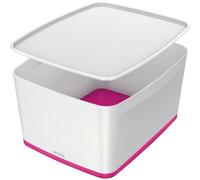 MyBox moyenne avec couvercle rose (5216-40-23)