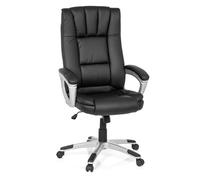 RELAX CL150 - Siège de bureau à domicile Noir Buerostuhl24 simili cuir