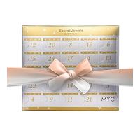 MYC-PARIS - Calendrier de l'avent 13 bijoux et 11 perles - Destiny- Argenté et Or Rosé - Noël, Saint Valentin, Fête des mères