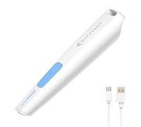MYCARBON Appareil Rechargeable pour Soulager la Piqûre d’Insectes, Stylo Traitement Piqûre Moustique, Anti-démangeaison, Sans Produit Chimique, Idéal pour les Activités en Plein Air, Voyage, Blanc