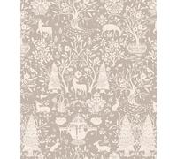 myforHD Papier Peint Auto-adhésif Fleuri Feuilles 44cmX1000cm Vintage Autocollant Amovible PVC Vinyle Film Imperméable Meuble Decoratif Salon Salle de Bain Chambre Armoire