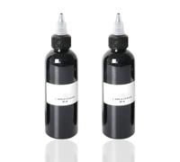 MYGLOAR 2 flacons d'encre noire concentrée pour le traçage et l'ombrage, encre de tatouage professionnelle. 1 flacon d'encre noire concentrée (30 ml)