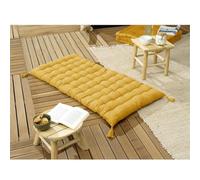 Mylittlebed Matelas de Sol L’Effet Papillon - Futon Pliable Matelas 120x60cm, enveloppe Coton 190 GR/m² [ Matelas et Linge de lit ] (Safran)