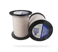 MYLON ROPES - Corde De Lanceur - Diamètre 2,5mm - Qualité Premium - Fabriqué En Allemagne - Pour Tondeuse, Débroussailleuse, Tronçonneuse & Plus - Orange - Rouleau De 100m
