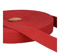 MYMERCERIE Film 20m Sangle Coton Bordeaux - Taille 25mm
