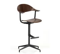 Mynt High Chaise pivotante de bureau assise et dossier en contreplaqué Vitra - VITRA 43500600
