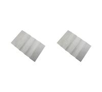 Myqqhbs 2X Bouclier Thermique en Aluminium Gaufré, Bouclier Thermique pour Tuyau D'ÉChappement et Plaque D'Aluminium D'Isolation Thermique GéNéRale pour Automobile