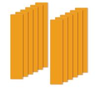 Myqqhbs Lot de 12 bandes de travail du bois Zero pour des coupes plus précises sur la scie à onglet, insert Zero Clearance pour le positionnement des coupes de bois