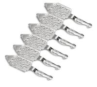 Myqqhbs Lot de 6 cuillères à absinthe en acier inoxydable - Vintage - Pour bar à cocktail - Filtre à boisson - Ensemble de cuillères à absinthe creuses