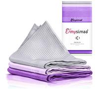 mysimaa Chiffon Microfibre Voiture et ménage de la Maison | Serviettes de Nettoyage de qualité Professionnelle en Micro Fibre | Torchon Lavette Microfibre vitre (Lot de 3 Chiffons Microfibres 60x40)