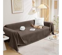 MYSKY HOME Housse de canapé Sofaschutz pour chat - Housse de canapé 3 places pour canapé d'angle, housses de siège pour assise, housse de canapé en L, housse de canapé adaptée aux animaux de compagnie