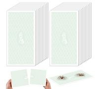 Mysora Lot de 20 pièges à cricket extra larges, non toxiques, 15,2 x 30,5 cm, planches adhésives pré-appâtées pour tuer les crickets, les criquets de campagne, les araignées, les pièges à insectes