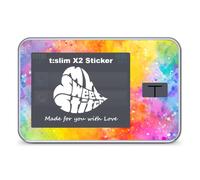 MySweetStitch | Autocollant pour Tandem t:slim X2 | Sticker | Happy Holi | Made in Germany