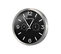 Bresser Horloge murale MyTime DCF Thermo-/Hygro 25 cm Noir 8020315CM3000