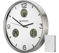 BRESSER MyTime Io NX Horloge murale radio pilotée - blanc 8020211GYE000