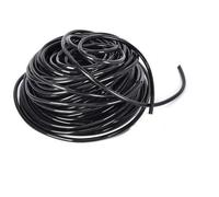 MZMZM Tuyau d'arrosage de Jardin en PVC, 4/7mm, 1/4 Pouces, Micro Tuyau d'irrigation Goutte-à-Goutte, for pelouse, Balcon, Plantes, Fleurs, Serre(Black 5m)