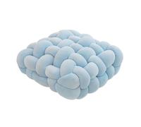 MZSKLW Coussin tressé carré en peluche tissée pour maison, bureau, canapé, décoration de chambre, cour, décoration de la maison pour lit, salon, coussin de sol (003)
