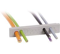 N/A Icotek KEL-DP-E 112/21 43578 Ø max. des bornes 12.1 mm Elastomère gris 1 pc(s)