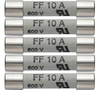 N/A testo 0590 0005 Lot de 5 fusibles de rechange 10 A/600 V