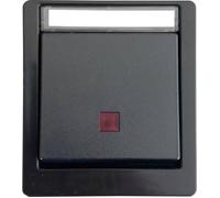 N & L 27615 Interrupteur de contrôle complet en saillie noir 1 pc(s)