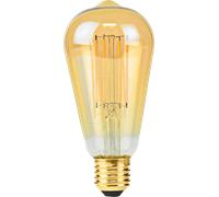 Nedis LBDE27ST64GD1 ampoule LED Lumière extra chaude, Blanc chaud 2100 K 4,9 W E27 F