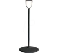 Nedis Lampe de Bureau LED avec Variateur et Chargeur sans Fil 15 W Noir