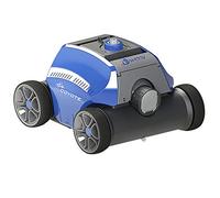 N NETSPA, RO-COYOTE2, Robot Aspirateur pour Piscine Coyote, Nettoyeur de Fond avec Un Système sans Fil et Une Batterie Rechargeable Intégrée, Capacité de Filtration de10 m3/h sur Une Surface de 80m2
