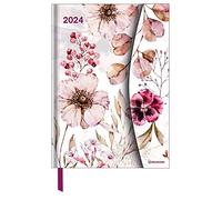 N NEUMANNVERLAGE Flower Fantasy Agenda de poche 2024 - Journal - 16x22 : Magneto Diary