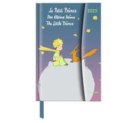 N NEUMANNVERLAGE - Le Petit Prince 2025 Diary, 10 x 15 cm, agenda de poche avec fermeture magnétique et ruban marque-page, poche pour cartes de visite, calendrier annuel et international : Magneto