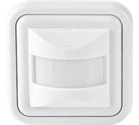 Nedis PIRII42WT détecteur de mouvement Capteur infrarouge passif (PIR) Avec fil Mur Blanc