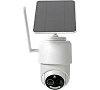 N SIMCBO50WT - Caméra de surveillance, 4G/LTE, extérieur, avec Panneau solaire