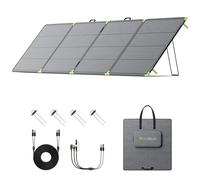 N-Type 16BB 500 W Panneau solaire bifacal pliable, panneau solaire monocristallin Callsun portable, chargeur solaire portable pour station de service, extérieur, jardin, balcon, camping, camping-car