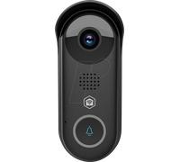 Nedis Vidéophone Wi‑Fi WIFICDP11BK 2MP Full HD 1080p IPX54 Vision nocturne Noir