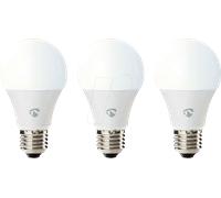 N WIFILRW30E27 - Smart Light, ampoule, E27, 9 W, Wi-Fi, Lot de 3