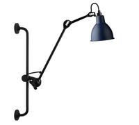 N210 Applique Murale Mat Noir et Bleu Mat