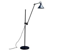 Lampe Gras N215 Lampadaire Mat Noir et Mat Bleu