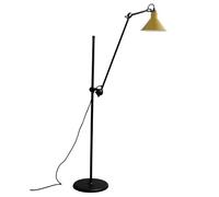 Lampe Gras N215 Lampadaire Mat Noir et Mat Jaune