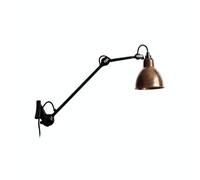 N222 Applique Murale Mat Noir et Cuivre Brut