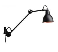 N222 Applique Murale Mat Noir et Noir/cuivre
