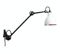 N222 Applique Murale Noir Mat et Blanc/ Cuivre