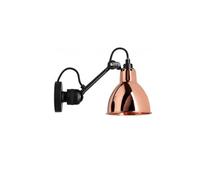 N304 Applique Murale Mat Noir et Cuivre Câblé