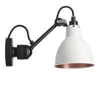 N304 Applique Murale Noir Mat et Blanc/ Cuivre Câblé