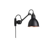 N304 Applique Murale Noir Mat et Noir Mat/Cuivre avec Câble