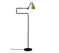 Lampe Gras N411 Lampadaire Mat Noir et Mat Jaune