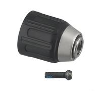 N472497 Lot de 2 mandrins et vis de 1,27 cm compatibles avec perceuses DCD771 DCD777 DCD734 DCD776 DCD778 DW959K-2 Construction métallique haute résistance Noir