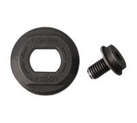 N621119 Lot de 2 brides extérieures et boulons pour scie circulaire Dewalt Dcs391 Dcs367 Dcs565 Noir