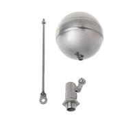 NA/ Raccord de robinet DN15 - Filetage extérieur - Boule de réservoir d'eau en acier inoxydable - Régulation du débit - Valve de capteur flotteur