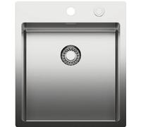 NABER 1013114 Evier encastré Corno Piu PR3 à partir d'une largeur de meuble de 500, inox