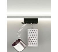 Naber 8041228 transFORM barre à crochets pour système de rails, noir mat
